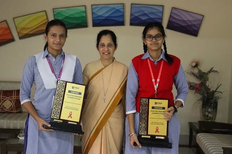 LAURELS WON AT POSTER MAKING COMPETITION