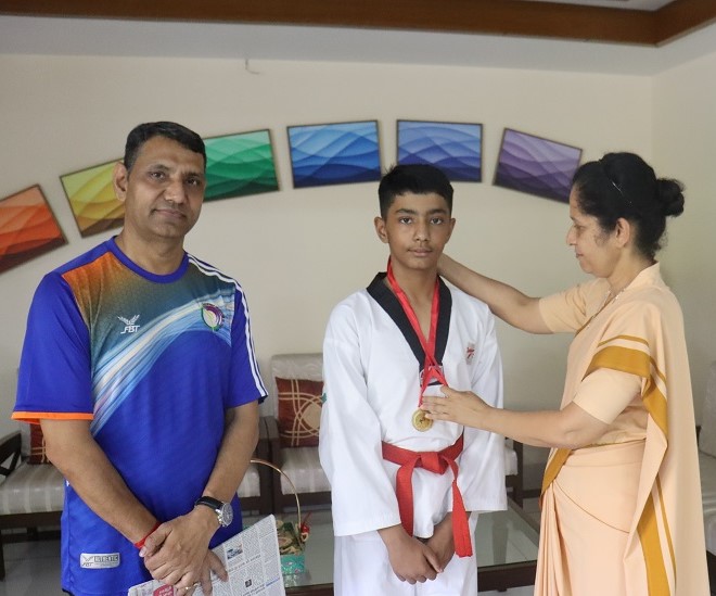 Taekwondo Champion-Gauraansh