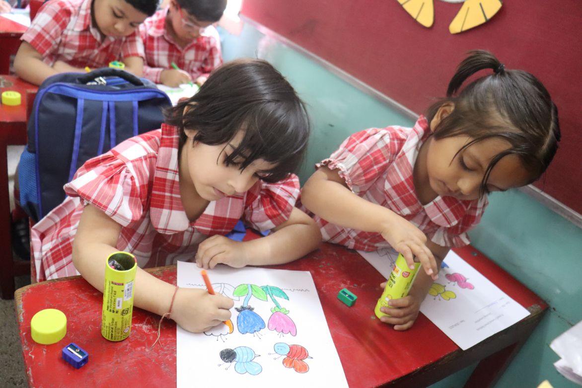Colouring competition (Class Ukg)