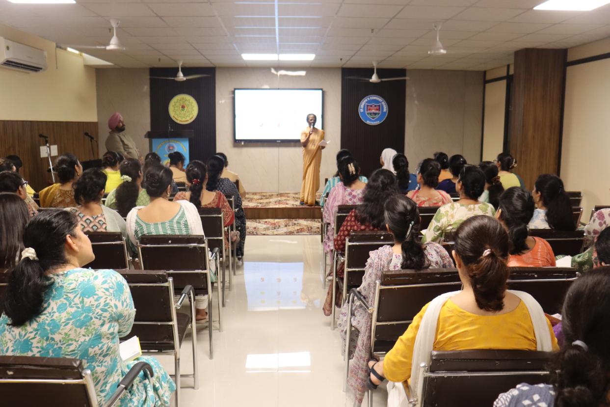 STAFF MEETING AFTER SUMMER VACATION