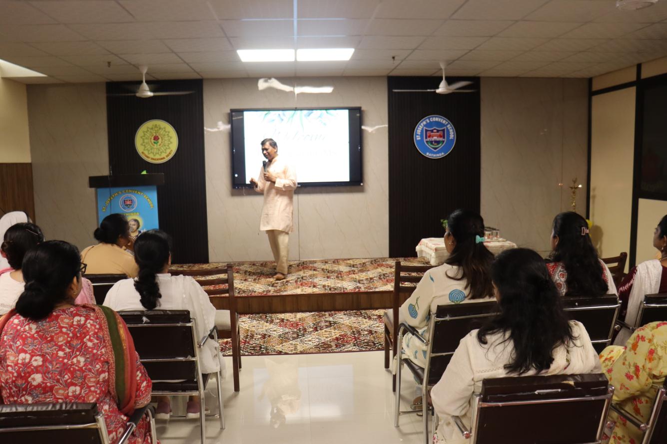 PRAYER SESSION BY REV FR NISHANT IMS