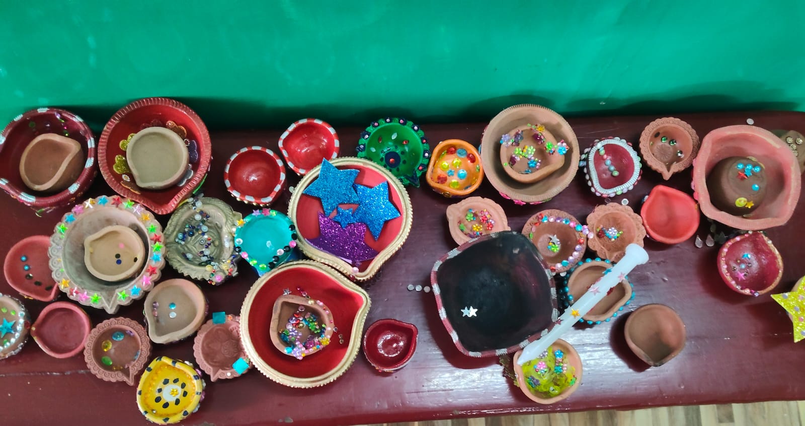 DIYA MAKING ACTIVITY(CLASS LKG)