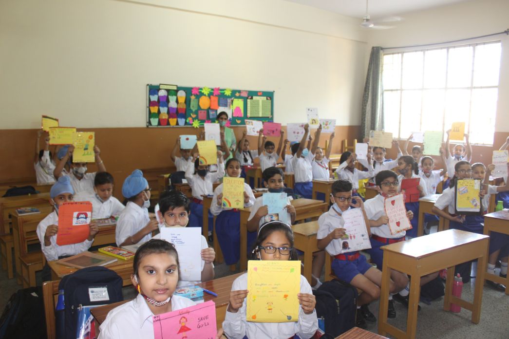 CLASS 4TH (ACTIVITY-SLOGAN WRITING COMPETITION)