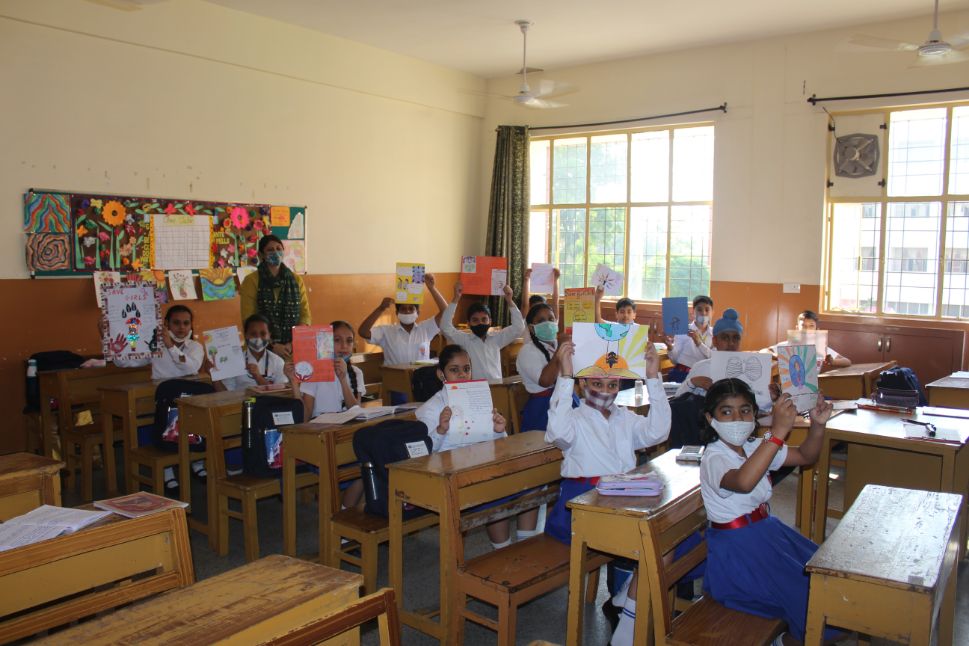 CLASS 5TH (ACTIVITY-POSTER MAKING)