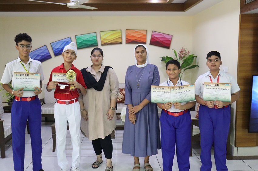 OUTSTANDING PERFORMANCE AT FATEH MODEL UNITED NATIONS