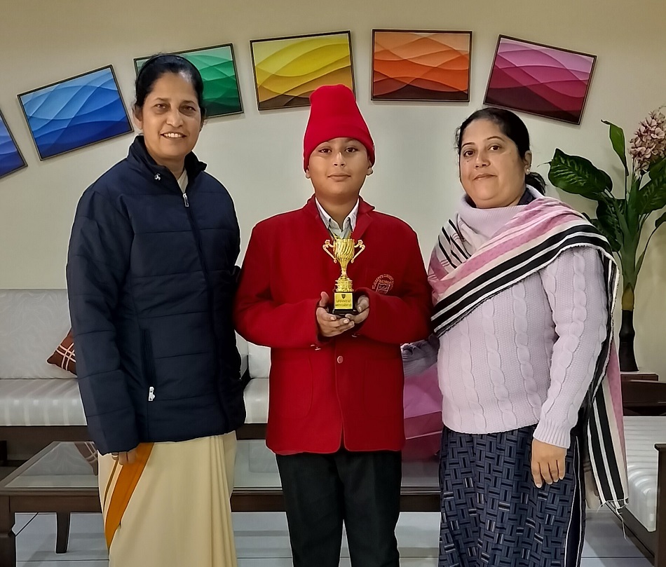 1ST POSITION AND A TROPHY AT WINTER LEAGUE 2025(FOOTBALL)