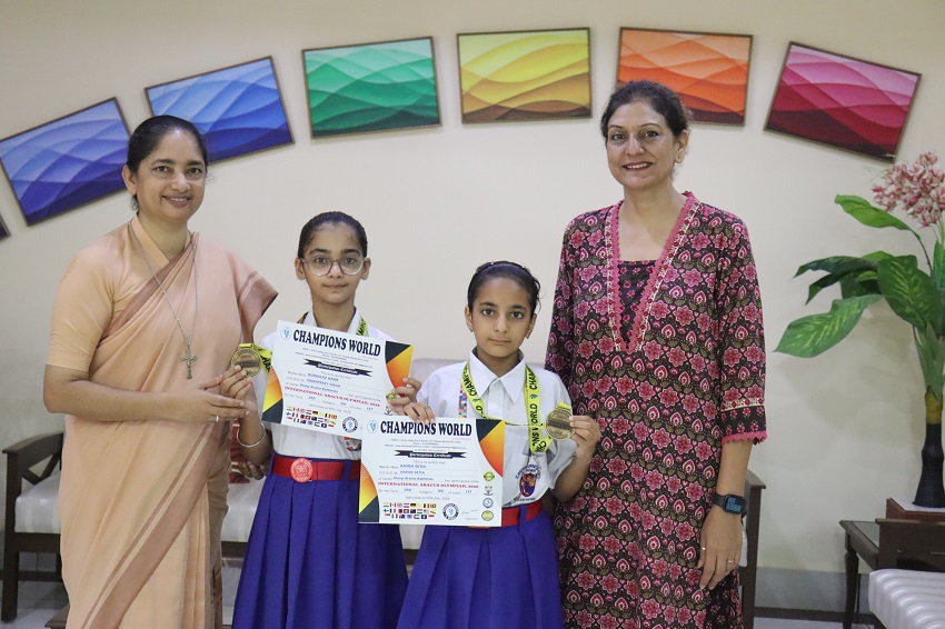 COMMENDABLE PERFORMANCE IN INTERNATIONAL ABACUS OLYMPIAD 2026