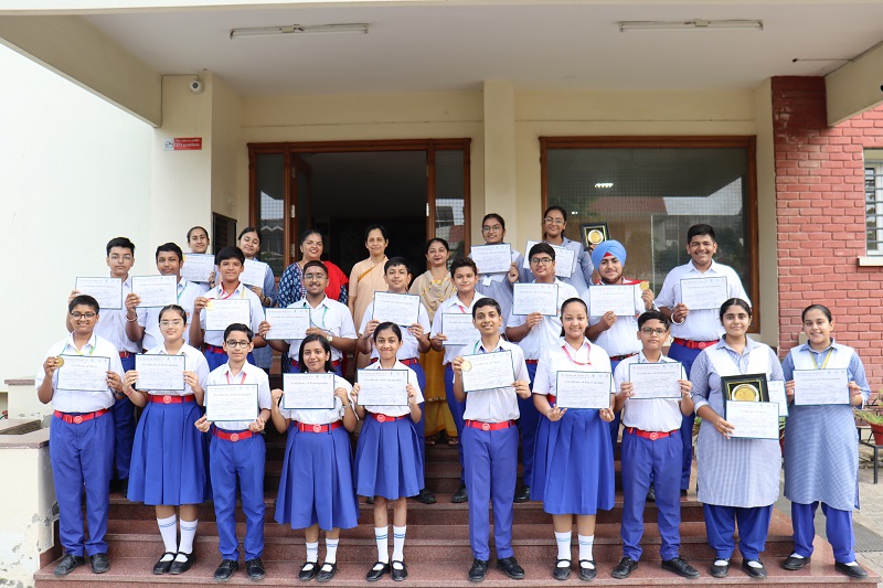 Second Runner Up Position as the School Delegation at Shemrock MUN