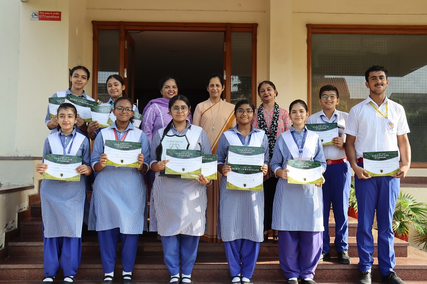 Laurels won at St. Columba's School