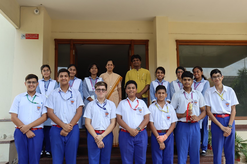 GROUP SONG COMPETITION AT SACRED HEART SCHOOL,LUDHIANA