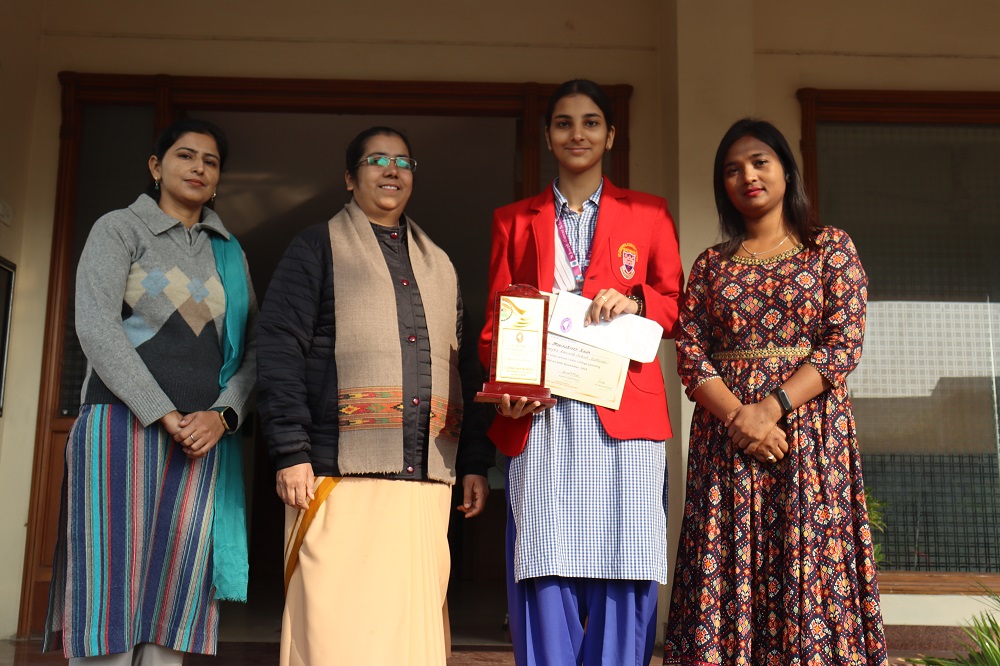 3RD POSITION IN 29TH ANNUAL ART FESTIVAL