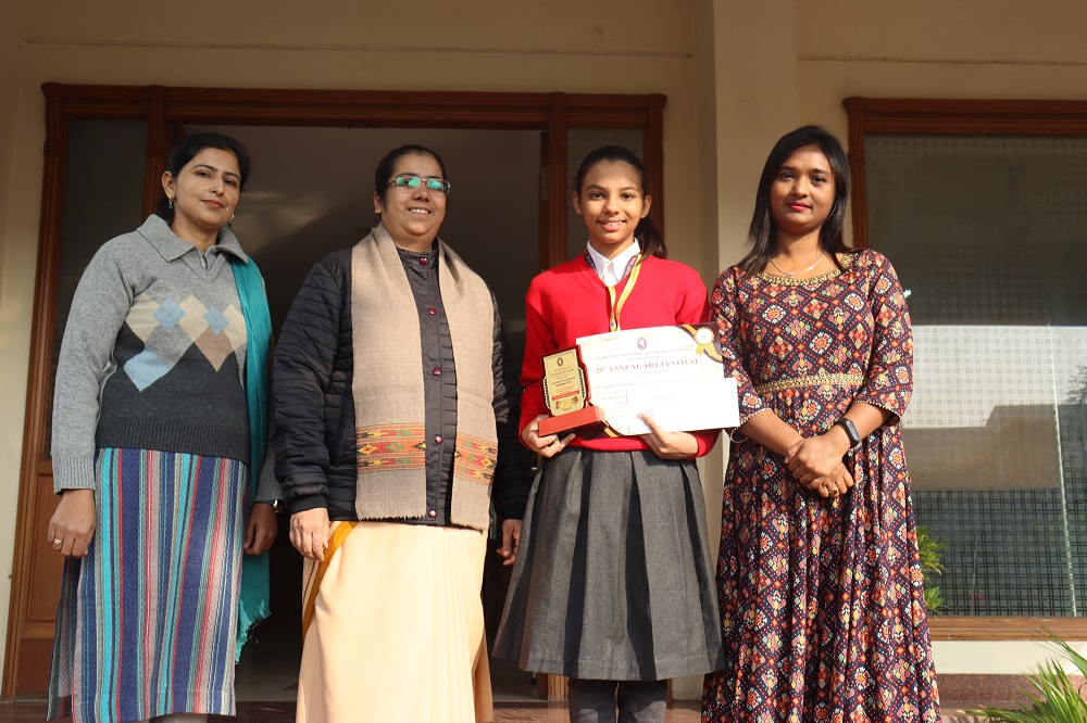 CONSOLATION PRIZE IN 29TH ANNUAL ART FESTIVAL