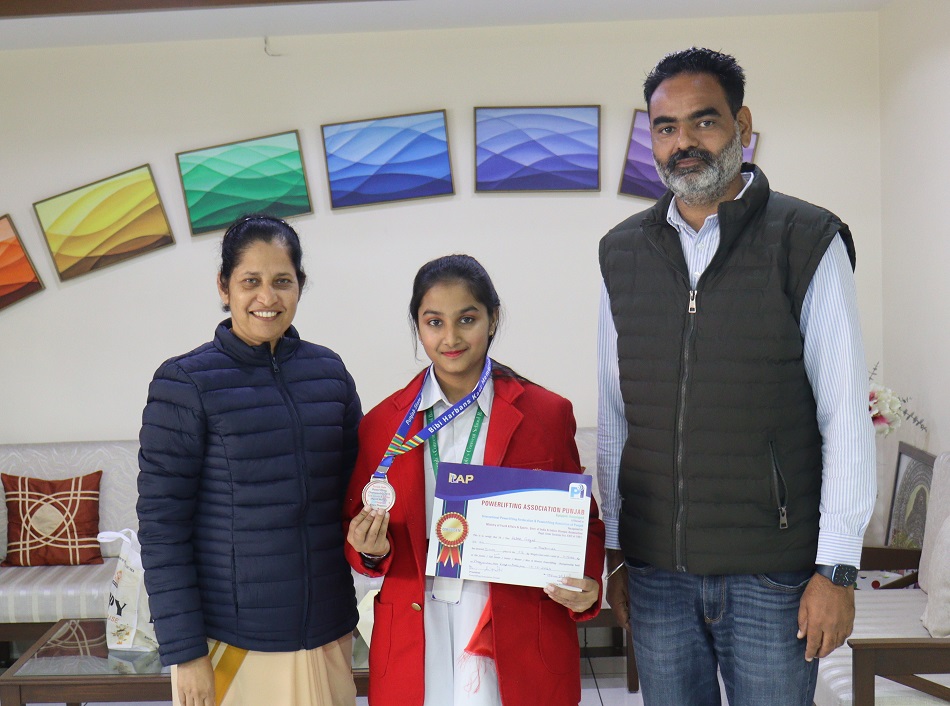 2ND POSITION IN POWERLIFTING