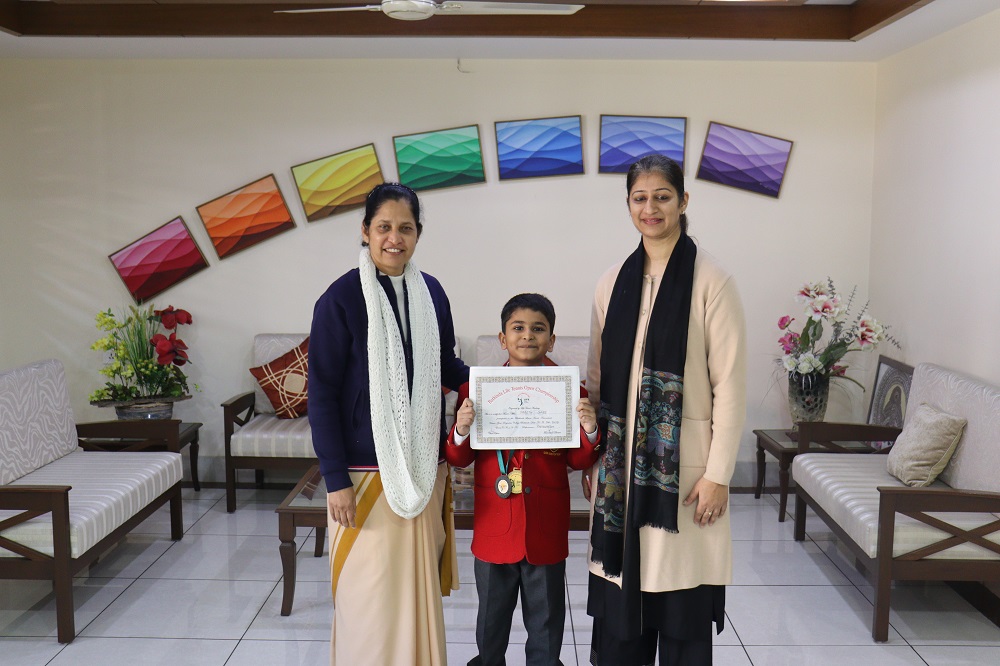 2nd Position in tennis tournament