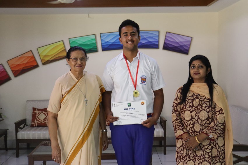 GOLD MEDAL IN STATE SOFT TENNIS CHAMPIONSHIP