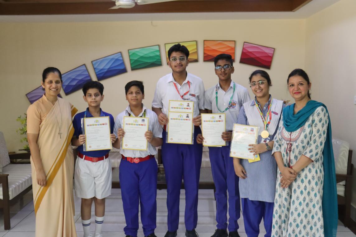 SOF OLYMPIAD (LEVEL 2) WINNERS FOR THE SESSION 2023- 24