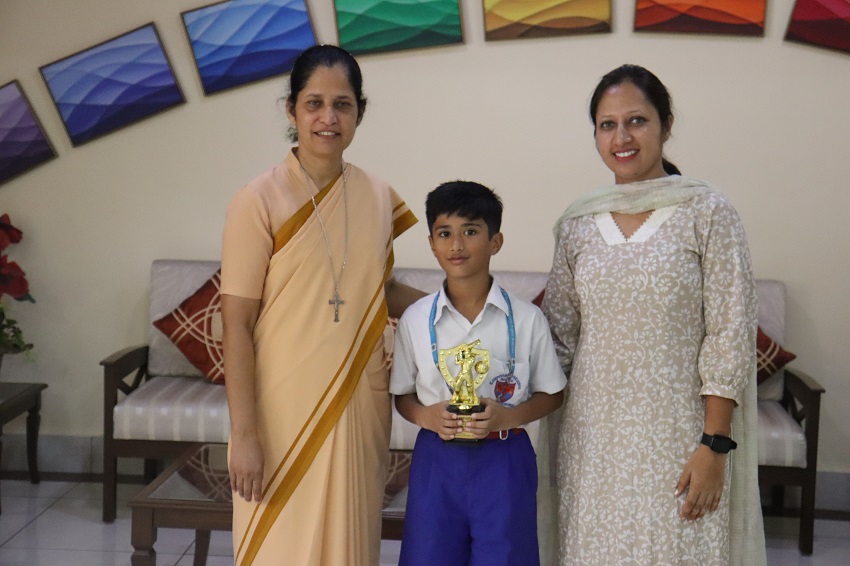 OUR BUDDING CRICKETER