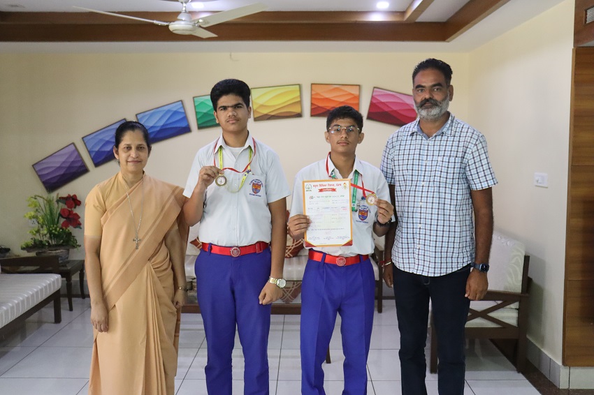 GOLD MEDALS IN 10M AIR RIFLE COMPETITION
