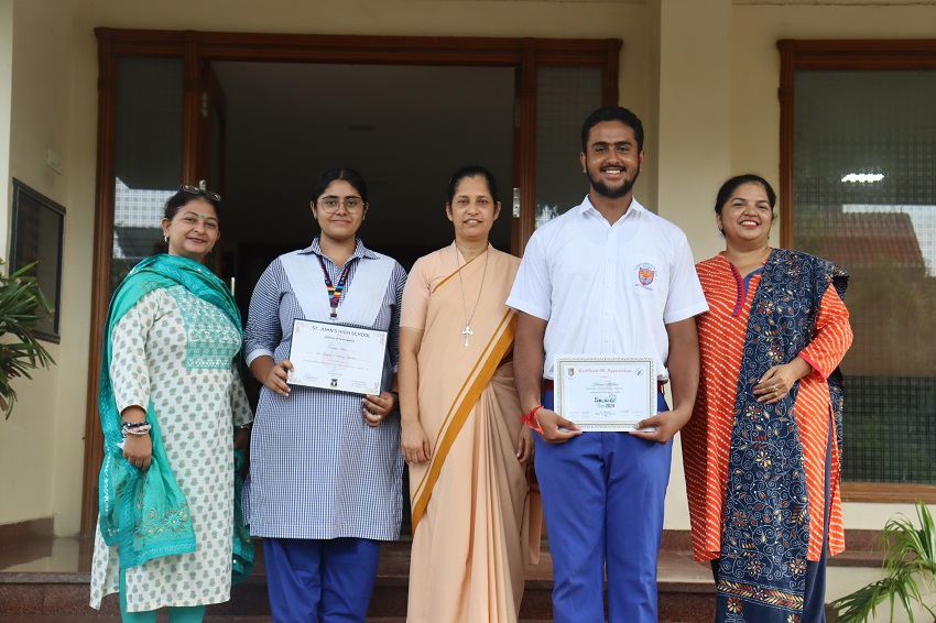 PARTICIPATION CERTIFICATES AT ST JOHN'S ALL INDIA DEBATE