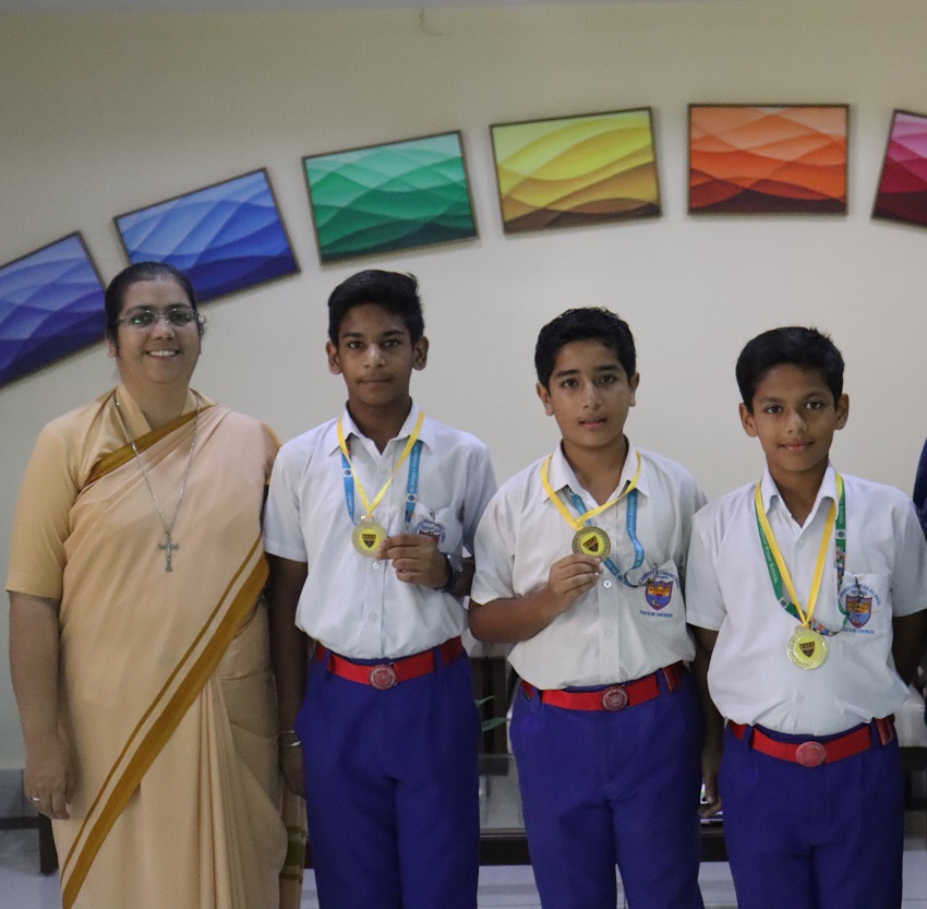 OUR BUDDING FOOTBALLERS