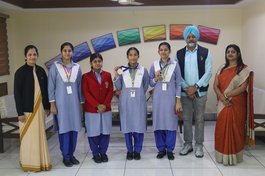 2ND POSITION IN UNDER 17 HANDBALL STATE LEVEL CHAMPIONSHIP