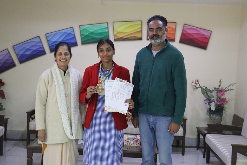 GOLD MEDAL AT 68TH NATIONAL SCHOOL GAMES(NETBALL)