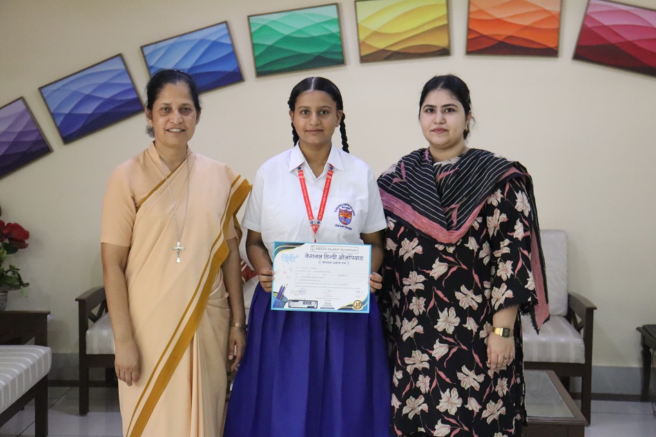 STATE RANK-156 IN NATIONAL HINDI OLYMPIAD