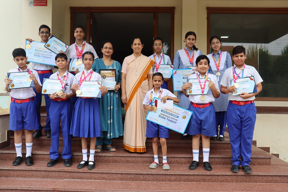 State toppers and winners of Excellence medals in  ITO  (2024-25) ROUND -2
