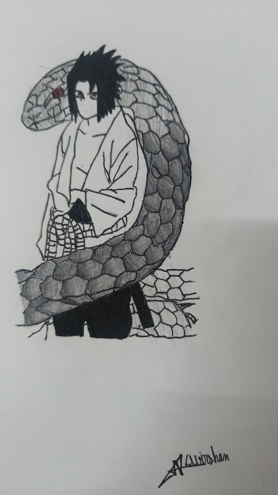 SKETCHING BY NAVIRSHAN(7-A)