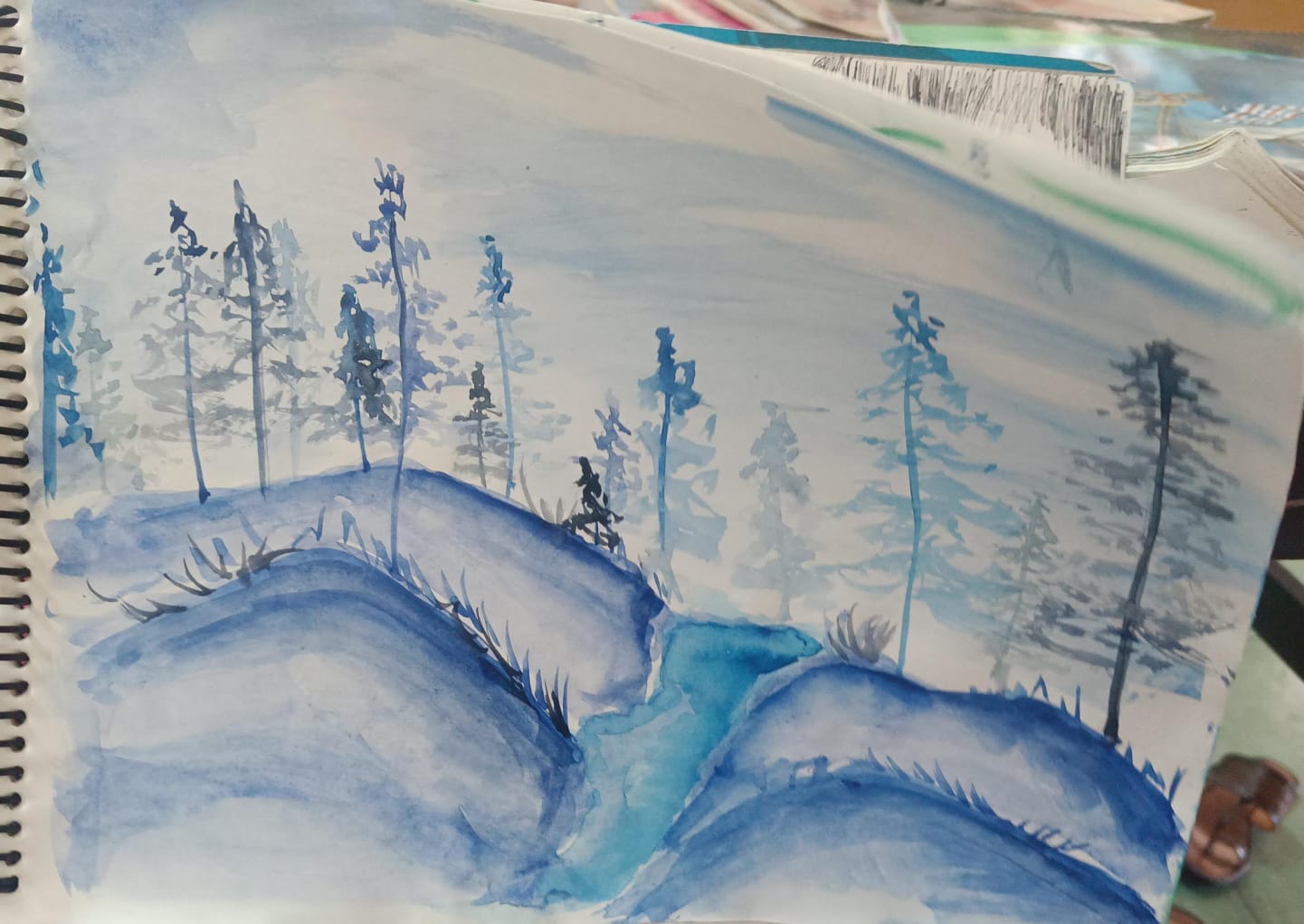 WATER COLOR ART BY GURNOOR KAUR.