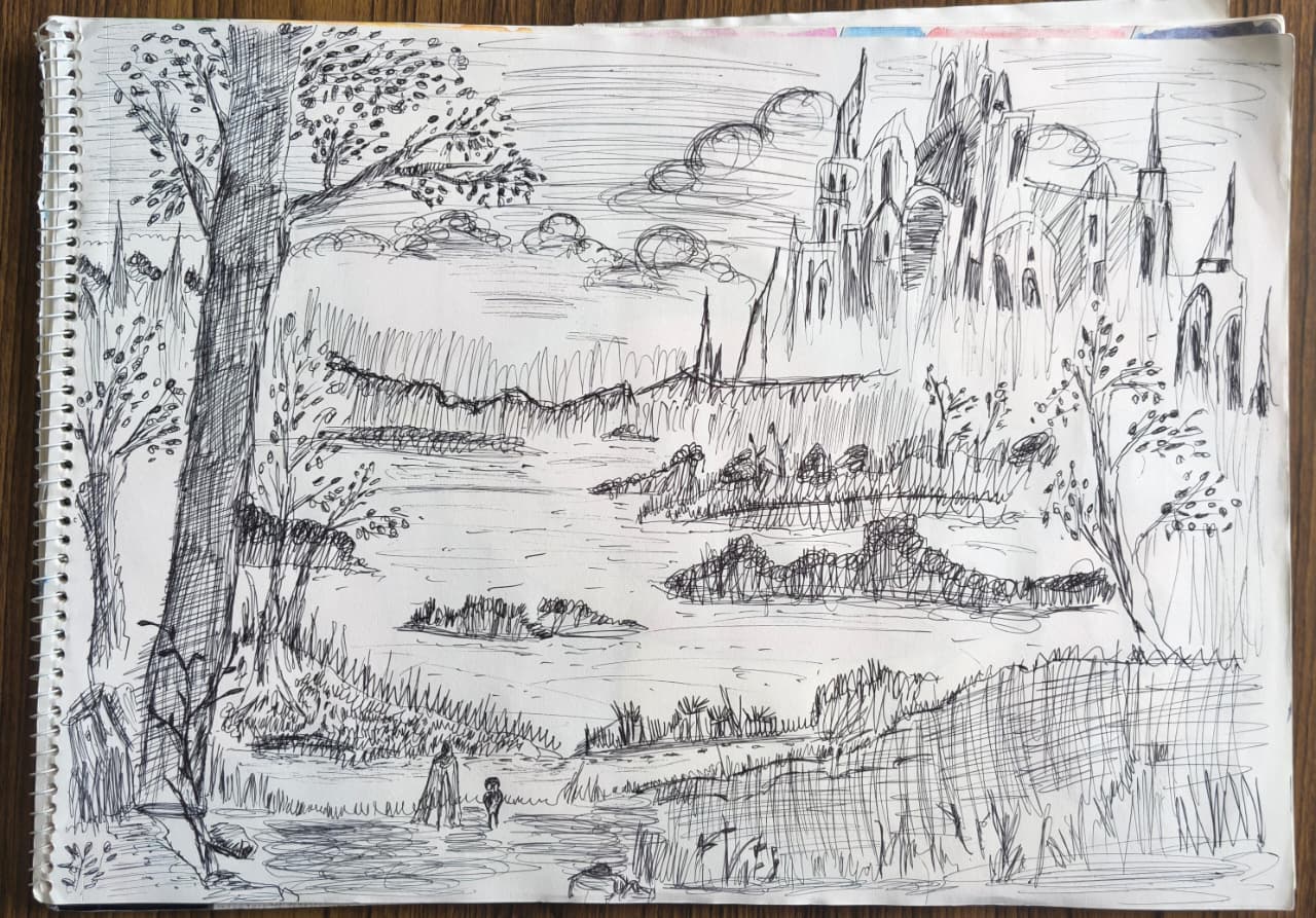 PEN ART BY SUPRIYA(8-B)