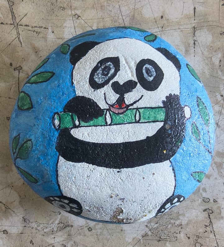 Stone Painting by Amaan Singla.