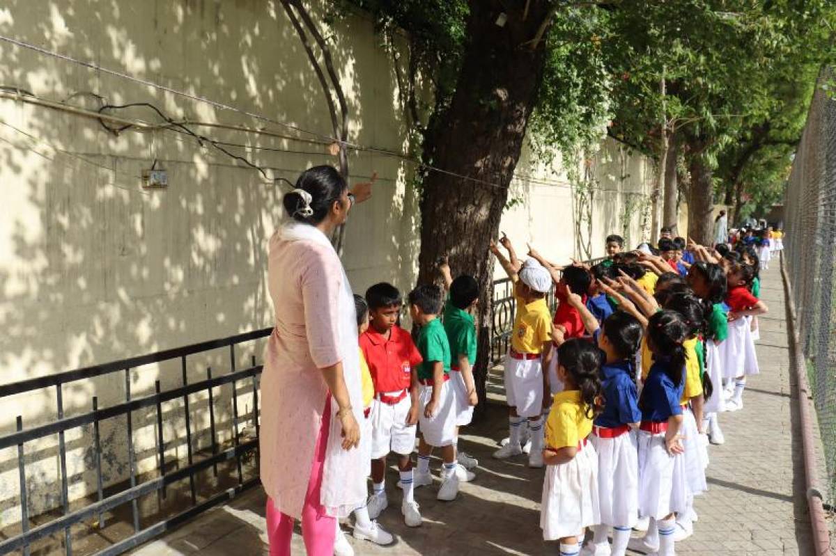 NATURE WALK(CLASS 1ST)