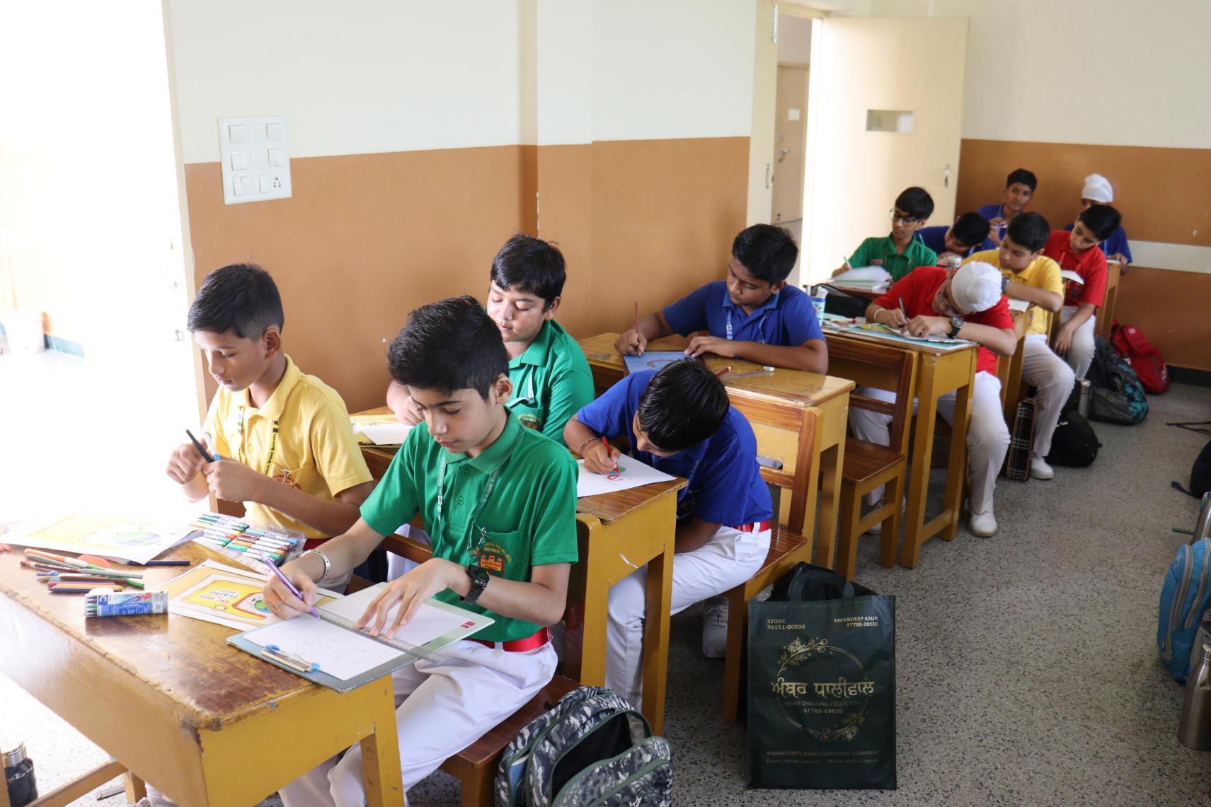 CREATIVE CORNER (CLASSES VI AND VII)