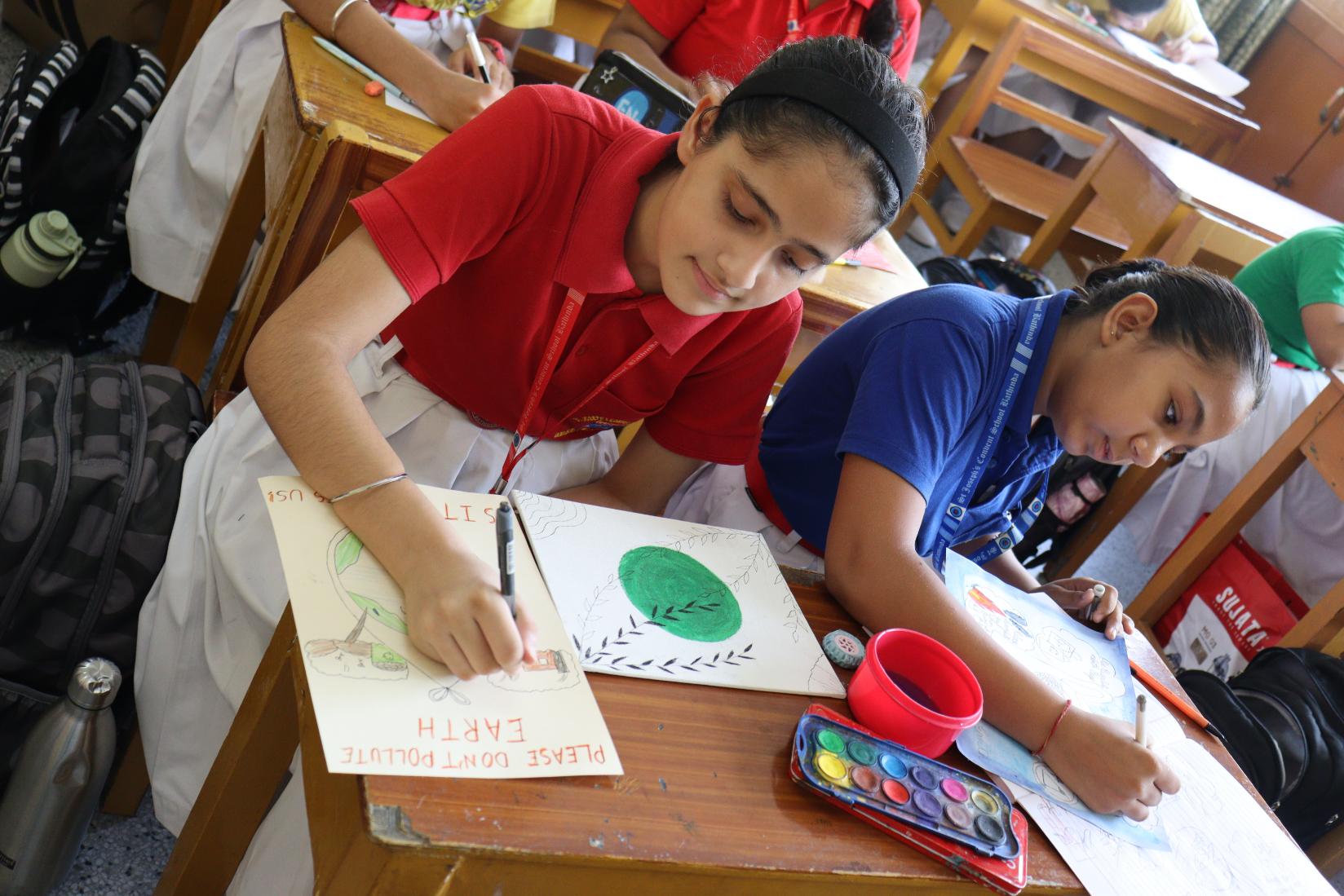 CREATIVE CORNER (CLASSES VI AND VII)