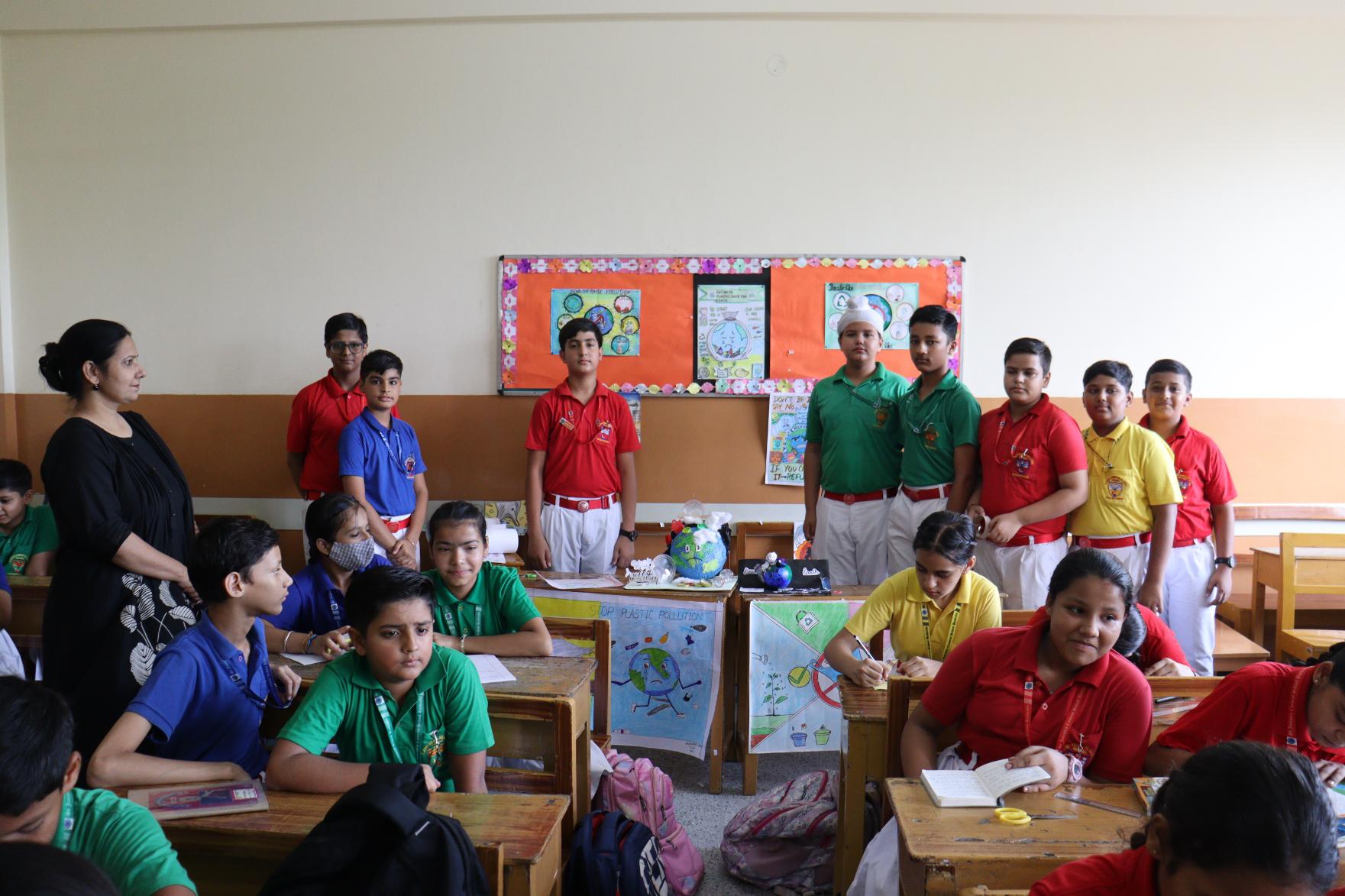 CREATIVE CORNER (CLASSES VI AND VII)