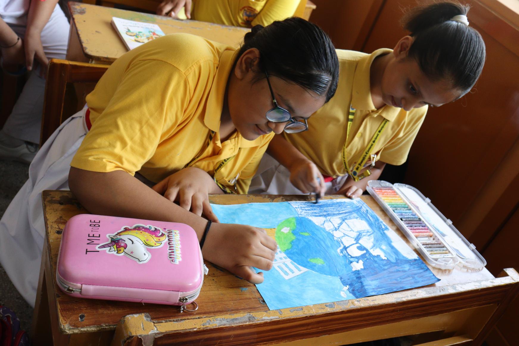 CREATIVE CORNER (CLASSES VI AND VII)
