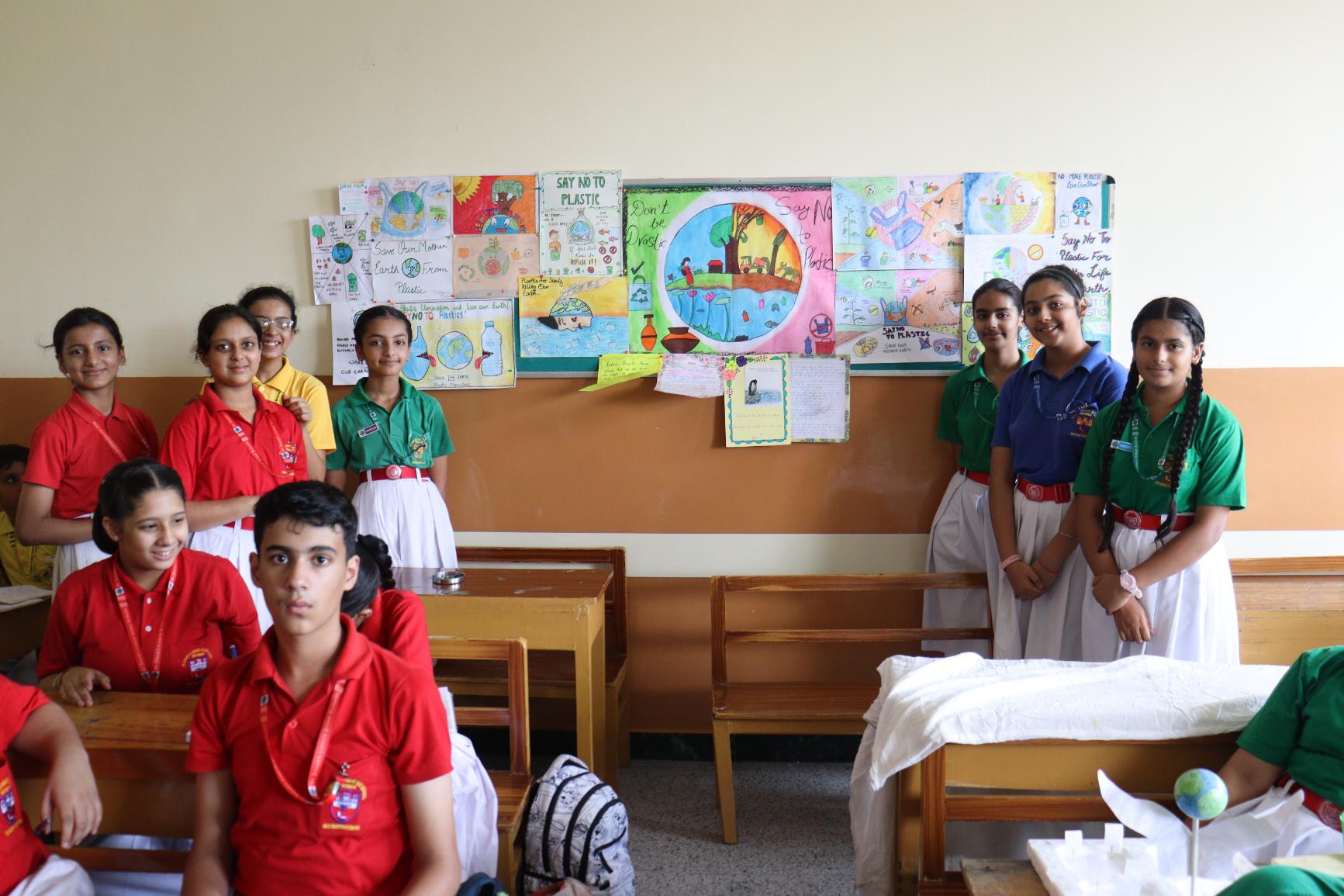CREATIVE CORNER (CLASSES VI AND VII)