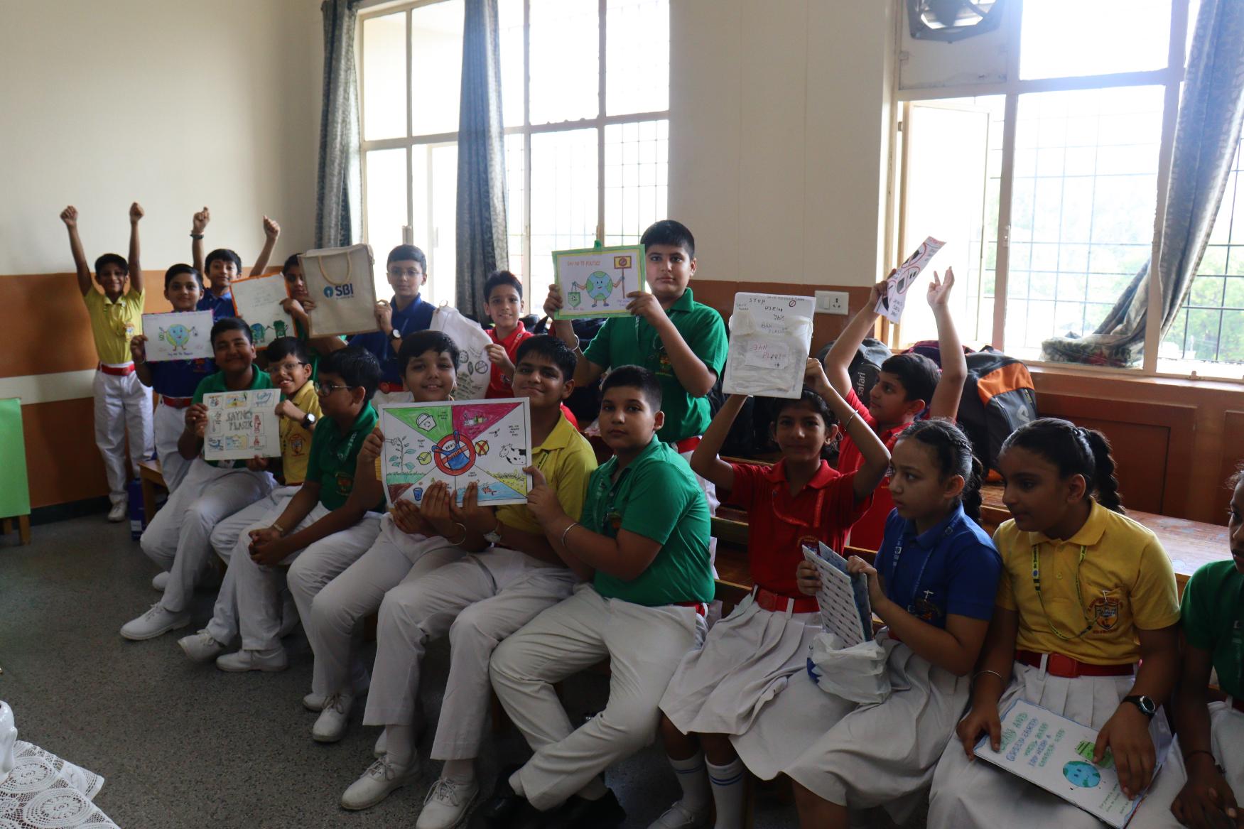 CREATIVE CORNER (CLASSES VI AND VII)