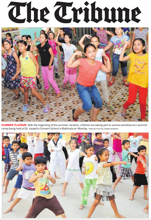 St.Joseph Convent School in a Jubliant mood