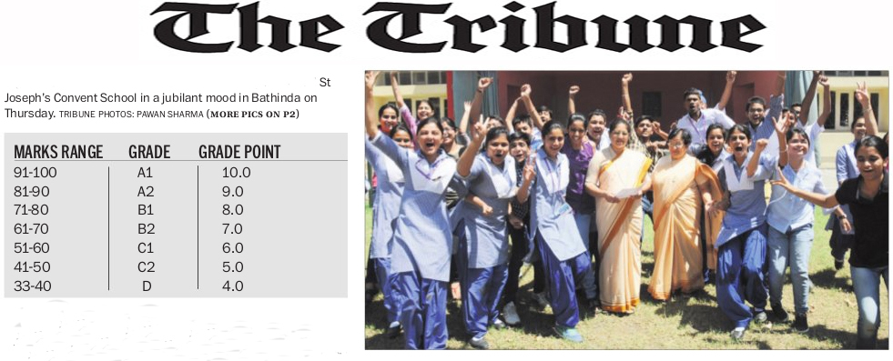 St.Joseph Convent School in a Jubliant mood