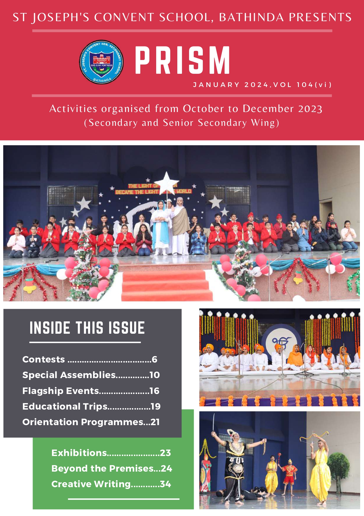 Prism - October to December (Secondary and Senior Secondary Wing)