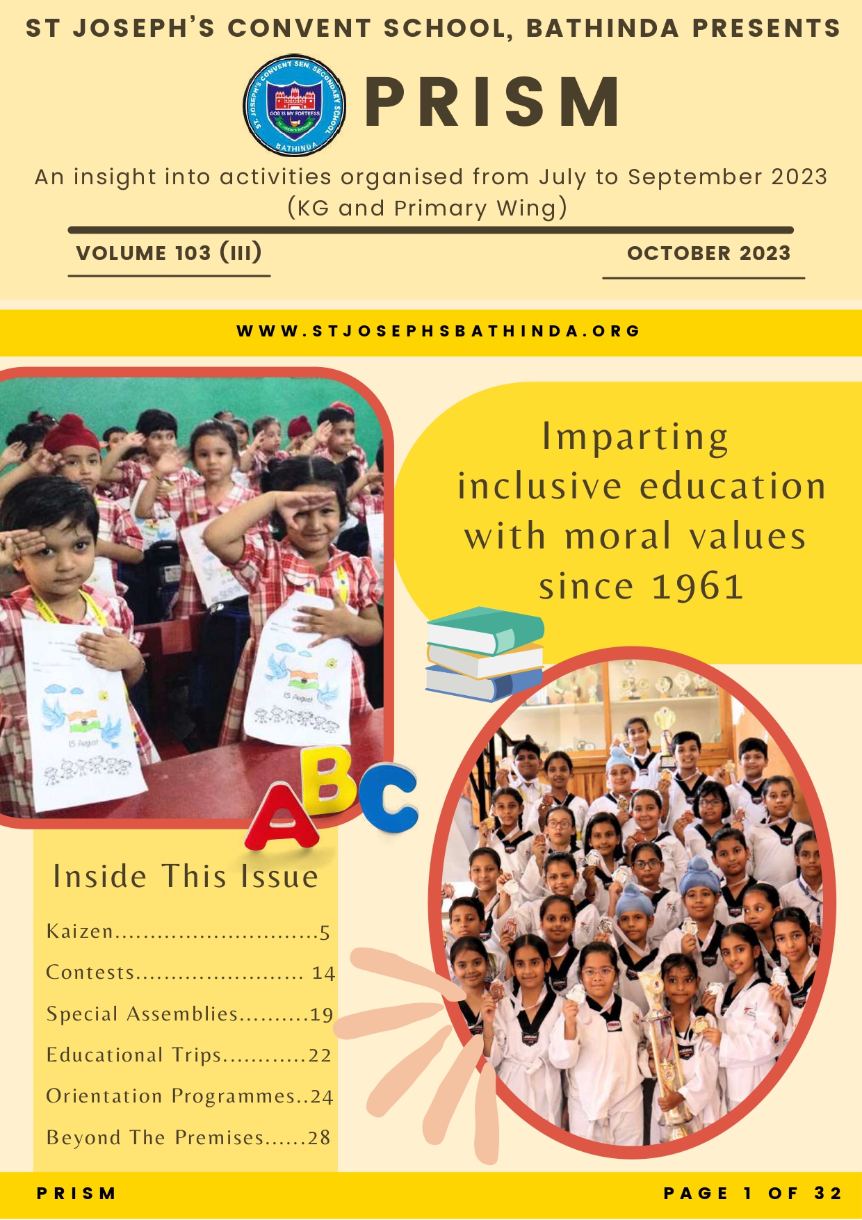 Prism - July to September (KG and Primary Wing)